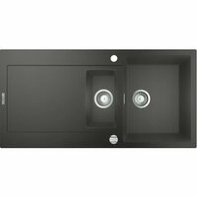 Мойка GROHE K500 с 1,5 чашей, 1000 x 500 мм, серый гранит (31646AT0) Мойка GROHE K500 с 1,5 чашей, 1000 x 500 мм, серый гранит (31646AT0)