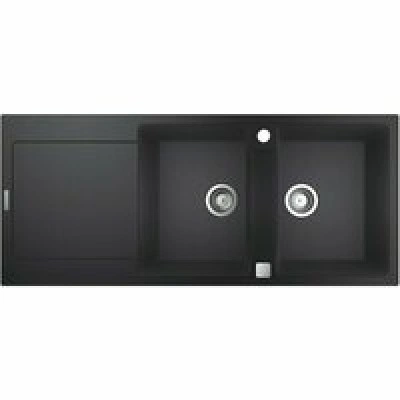 Мойка GROHE K500 с двумя чашами, 1160 x 500 мм, черный гранит (31647AP0) Мойка GROHE K500 с двумя чашами, 1160 x 500 мм, черный гранит (31647AP0)