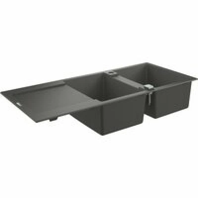 Мойка GROHE K500 с двумя чашами, 1160 x 500 мм, серый гранит (31647AT0) Мойка GROHE K500 с двумя чашами, 1160 x 500 мм, серый гранит (31647AT0)