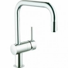 Смеситель для кухни GROHE Minta с вытяжным U-изливом, хром (32067000)