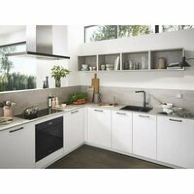 Мойка GROHE K500 с 1,5 чашей, 555 x 460 мм, черный гранит (31648AP0) Мойка GROHE K500 с 1,5 чашей, 555 x 460 мм, черный гранит (31648AP0)