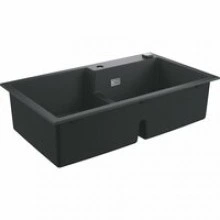 Мойка GROHE K500 с 2 чашами, 860 x 500 мм, черный гранит (31649AP0)