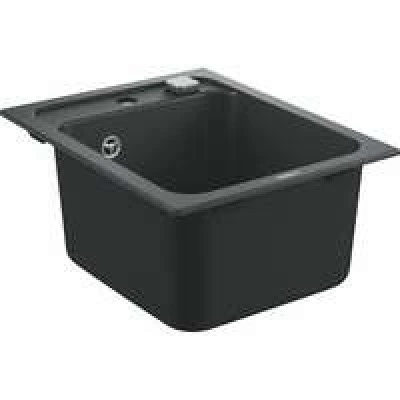 Мойка GROHE K700 с одной чашей, 400 x 500 мм, черный гранит (31650AP0) Мойка GROHE K700 с одной чашей, 400 x 500 мм, черный гранит (31650AP0)