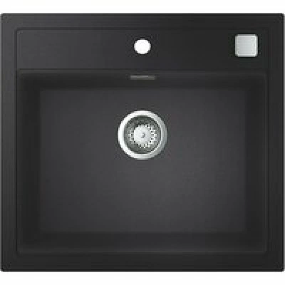 Мойка GROHE K700 с одной чашей, 560 x 510 мм, черный гранит (31651AP0) Мойка GROHE K700 с одной чашей, 560 x 510 мм, черный гранит (31651AP0)