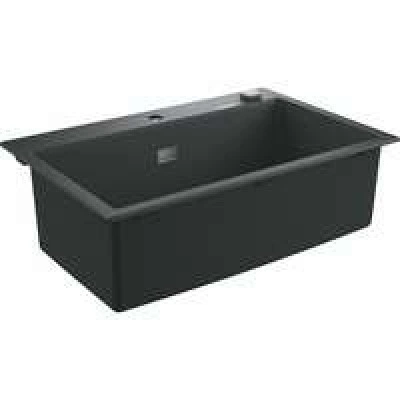 Мойка GROHE K700 с одной чашей, 780 x 510 мм, черный гранит (31652AP0) Мойка GROHE K700 с одной чашей, 780 x 510 мм, черный гранит (31652AP0)