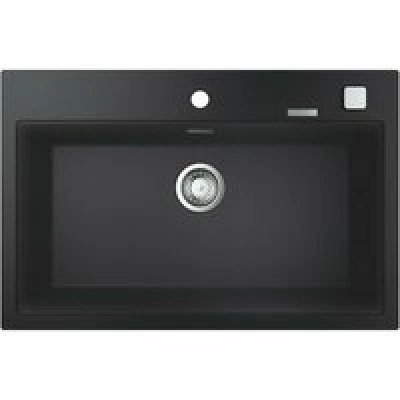 Мойка GROHE K700 с одной чашей, 780 x 510 мм, черный гранит (31652AP0) Мойка GROHE K700 с одной чашей, 780 x 510 мм, черный гранит (31652AP0)