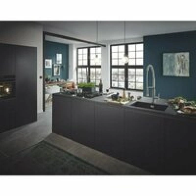 Мойка GROHE K700U с одной чашей, 610 x 460 мм, черный гранит (31655AP0) Мойка GROHE K700U с одной чашей, 610 x 460 мм, черный гранит (31655AP0)