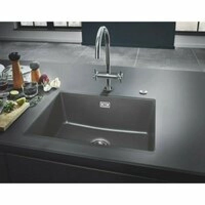 Мойка GROHE K700U с одной чашей, 610 x 460 мм, серый гранит (31655AT0) Мойка GROHE K700U с одной чашей, 610 x 460 мм, серый гранит (31655AT0)