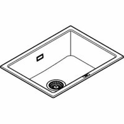 Мойка GROHE K700U с одной чашей, 610 x 460 мм, серый гранит (31655AT0) Мойка GROHE K700U с одной чашей, 610 x 460 мм, серый гранит (31655AT0)