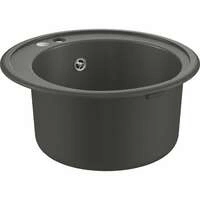 Мойка GROHE K200 с одной чашей, диаметр 510 мм, серый гранит (31656AT0) Мойка GROHE K200 с одной чашей, диаметр 510 мм, серый гранит (31656AT0)