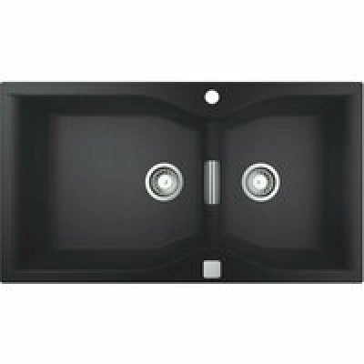Мойка GROHE K700 с двумя чашами, 900 x 500 мм, черный гранит (31658AP0) Мойка GROHE K700 с двумя чашами, 900 x 500 мм, черный гранит (31658AP0)