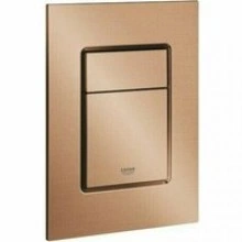 Панель смыва для унитаза GROHE Skate Cosmopolitan S, 3 режима, теплый закат матовый (37535DL0)