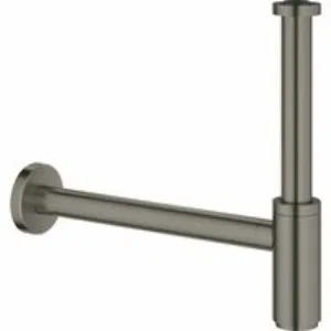Сифон для раковины GROHE 1 1/4 дюйма из латуни, темный графит, матовый (28912AL0) Сифон для раковины GROHE 1 1/4 дюйма из латуни, темный графит, матовый (28912AL0)