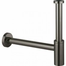 Сифон для раковины GROHE 1 1/4 дюйма из латуни, темный графит глянец (28912A00)