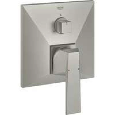 Внешняя часть смесителя для ванны GROHE Allure Brilliant с переключателем на 3 положения, суперсталь (24099DC0)