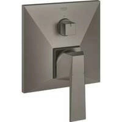 Внешняя часть смесителя для ванны GROHE Allure Brilliant с переключателем на 3 положения, темный графит матовый (24099AL0) Внешняя часть смесителя для ванны GROHE Allure Brilliant с переключателем на 3 положения, темный графит матовый (24099AL0)