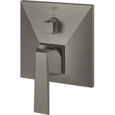 Внешняя часть смесителя для ванны GROHE Allure Brilliant с переключателем на 3 положения, темный графит матовый (24099AL0) Внешняя часть смесителя для ванны GROHE Allure Brilliant с переключателем на 3 положения, темный графит матовый (24099AL0)