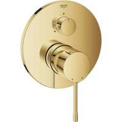 Внешняя часть смесителя для ванны GROHE Essence с переключателем на 3 положения, холодный рассвет глянец (24092GL1) Внешняя часть смесителя для ванны GROHE Essence с переключателем на 3 положения, холодный рассвет глянец (24092GL1)