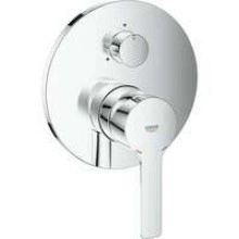 Внешняя часть смесителя для ванны GROHE Lineare с переключателем на 3 положения, хром (24095001)