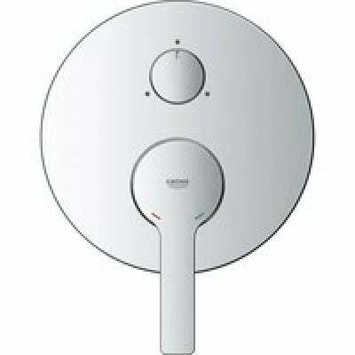 Внешняя часть смесителя для ванны GROHE Lineare с переключателем на 3 положения, хром (24095001) Внешняя часть смесителя для ванны GROHE Lineare с переключателем на 3 положения, хром (24095001)