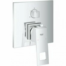 Внешняя часть смесителя для ванны GROHE Eurocube с переключателем на 3 положения, хром (24094000)