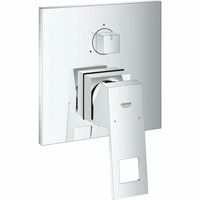 Внешняя часть смесителя для ванны GROHE Eurocube с переключателем на 3 положения, хром (24094000)