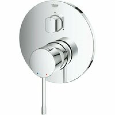 Внешняя часть смесителя для ванны GROHE Essence с переключателем на 3 положения, хром (24092001) Внешняя часть смесителя для ванны GROHE Essence с переключателем на 3 положения, хром (24092001)