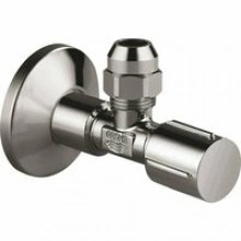 Вентиль угловой GROHE 1/2 дюйма-3/8 дюйма, 1 шт, темный графит глянец (22037A00)