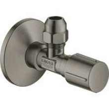 Вентиль угловой GROHE 1/2 дюйма-3/8 дюйма, 1 шт, темный графит матовый (22039AL0)