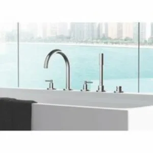 Смеситель для ванны GROHE Atrio двухвентильный, на 5 отверстий, на край ванны, хром (19922003) Смеситель для ванны GROHE Atrio двухвентильный, на 5 отверстий, на край ванны, хром (19922003)
