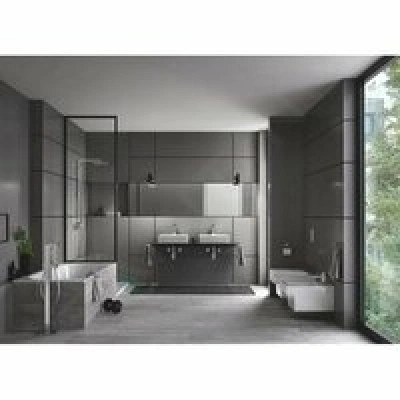 Внешняя часть смесителя для ванны GROHE Eurocube, хром (23672001) Внешняя часть смесителя для ванны GROHE Eurocube, хром (23672001)