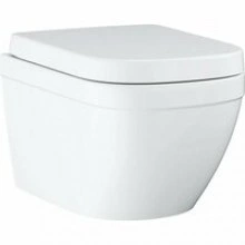 Унитаз подвесной GROHE Euro Ceramic с сиденьем, альпин-белый (39554000)