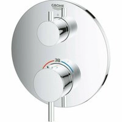 Внешняя часть термостата для душа GROHE Atrio на 2 потребителя, хром (24134003) Внешняя часть термостата для душа GROHE Atrio на 2 потребителя, хром (24134003)