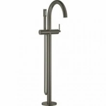 Внешняя часть смесителя для ванны GROHE Atrio напольного монтажа, темный графит матовый (32653AL3)