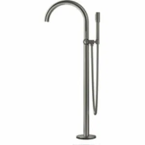 Внешняя часть смесителя для ванны GROHE Atrio напольного монтажа, темный графит матовый (32653AL3) Внешняя часть смесителя для ванны GROHE Atrio напольного монтажа, темный графит матовый (32653AL3)
