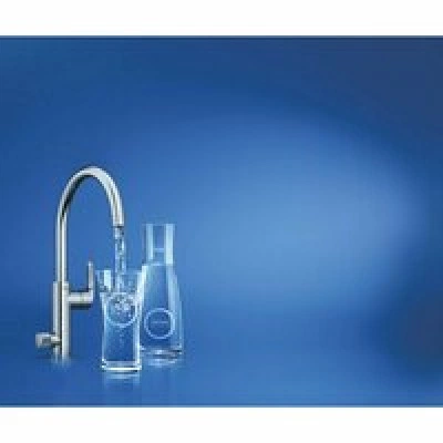 Смеситель для кухонной мойки GROHE Blue Pure Eurosmart с функцией фильтрации, с фильтром в комплекте, хром (30383000) Смеситель для кухонной мойки GROHE Blue Pure Eurosmart с функцией фильтрации, с фильтром в комплекте, хром (30383000)
