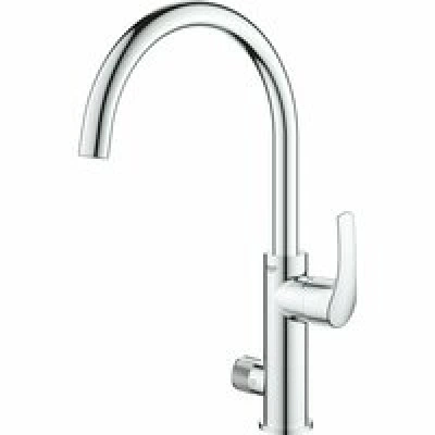 Смеситель для кухонной мойки GROHE Blue Pure Eurosmart, с функцией фильтрации, без фильтра в комплекте, хром (31722000) Смеситель для кухонной мойки GROHE Blue Pure Eurosmart, с функцией фильтрации, без фильтра в комплекте, хром (31722000)