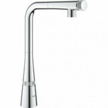Смеситель для кухни GROHE Zedra SmartControl с вытяжным изливом, хром (31593002)