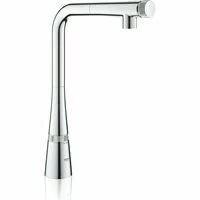 Смеситель для кухни GROHE Zedra SmartControl с вытяжным изливом, хром (31593002) Смеситель для кухни GROHE Zedra SmartControl с вытяжным изливом, хром (31593002)