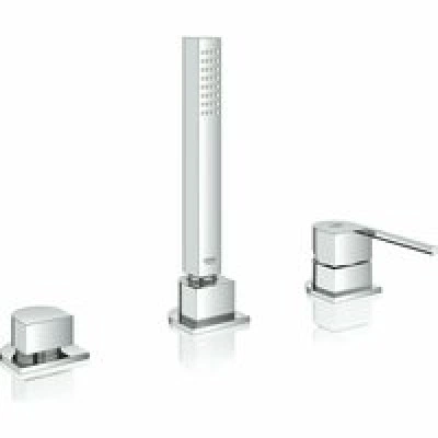 Смеситель для ванны GROHE Plus на 3 отверстия, хром (23845003) Смеситель для ванны GROHE Plus на 3 отверстия, хром (23845003)