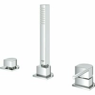 Смеситель для ванны GROHE Plus на 3 отверстия, хром (23845003) Смеситель для ванны GROHE Plus на 3 отверстия, хром (23845003)