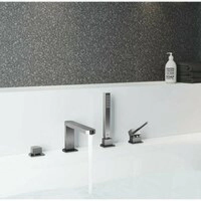 Смеситель для ванны GROHE Plus на 3 отверстия, хром (23845003) Смеситель для ванны GROHE Plus на 3 отверстия, хром (23845003)