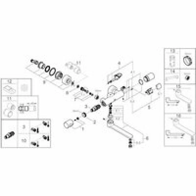 Термостат для раковины GROHE Eurosmart Cosmopolitan E инфракрасный, хром (36332000) Термостат для раковины GROHE Eurosmart Cosmopolitan E инфракрасный, хром (36332000)