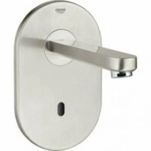 Внешняя часть крана для раковины GROHE Eurosmart Cosmopolitan E инфракрасный, без функции смешивания, питание от сети 230V, нержавеющая сталь (36335SD0)