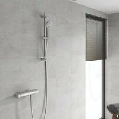 Термостат для душа GROHE Grohtherm 2000 с душевым гарнитуром, хром (34195001) Термостат для душа GROHE Grohtherm 2000 с душевым гарнитуром, хром (34195001)