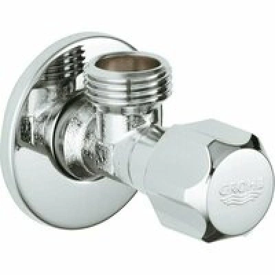 Универсальный угловой вентиль GROHE 1/2, хром (2201600M)