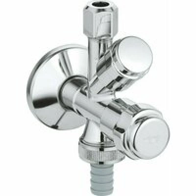 Комбинированный угловой вентиль GROHE, хром (41073000)