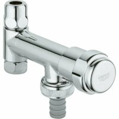 Вентиль угловой для подключения GROHE 3/8 дюйма, хром (41030000)