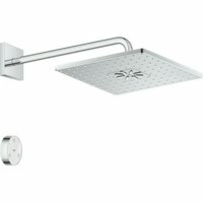 Верхний душ GROHE Rainshower SmartConnect 310 Cube, 7,5 л/мин, 2 режима, 422 мм, хром (26642000) Верхний душ GROHE Rainshower SmartConnect 310 Cube, 7,5 л/мин, 2 режима, 422 мм, хром (26642000)