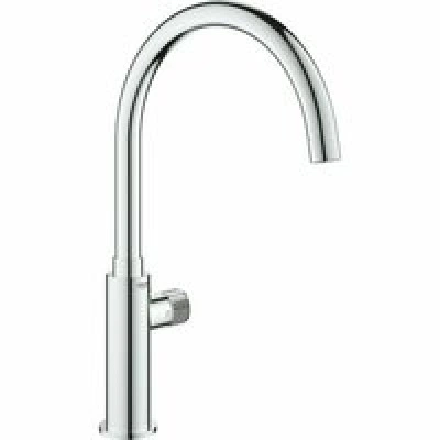 Кран для кухонной мойки GROHE Blue Pure Mono с функцией фильтрации, без фильтра в комплекте, хром (31724000)
